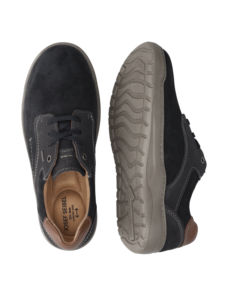 JOSEF-SEIBEL-JOSEF-SEIBEL-Baxter-51-|-Halbschuh-für-Herren-|-Blau-schwarz