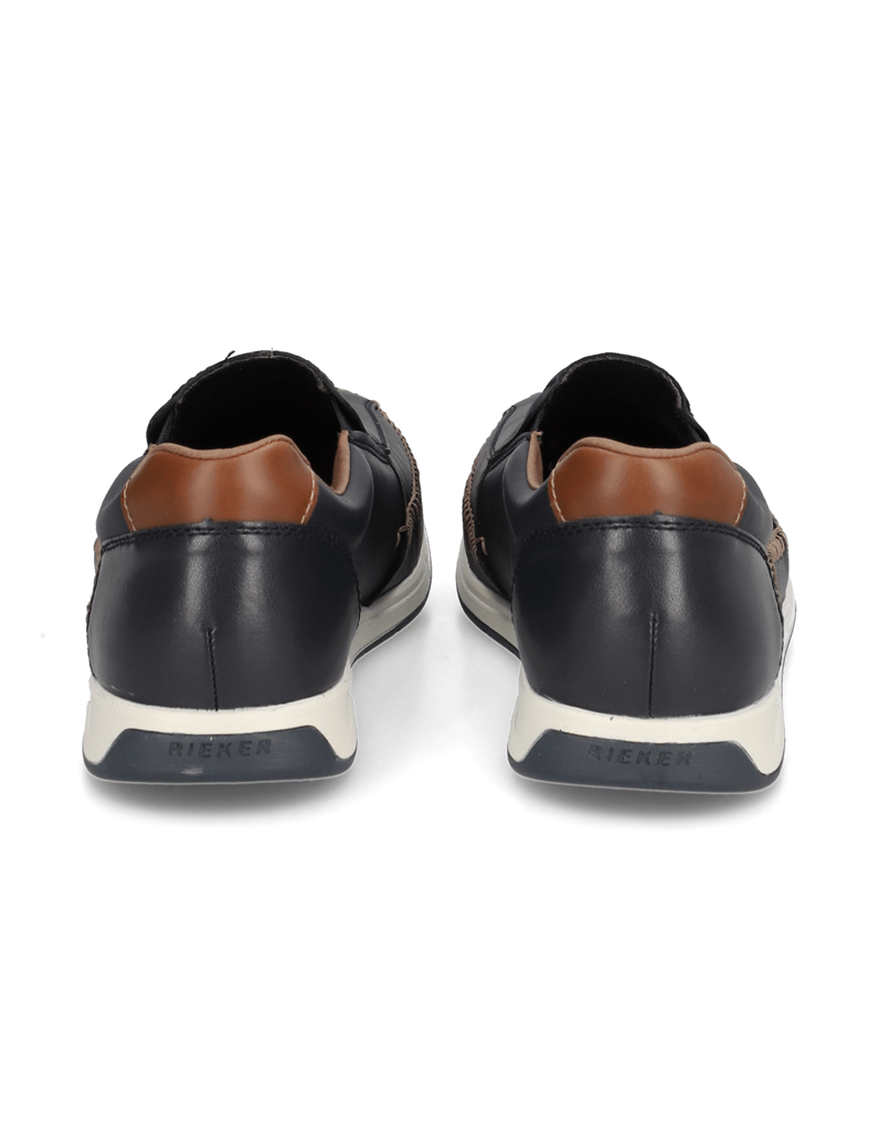 Rieker-Glattleder-Slipper-sportiv-cognac
