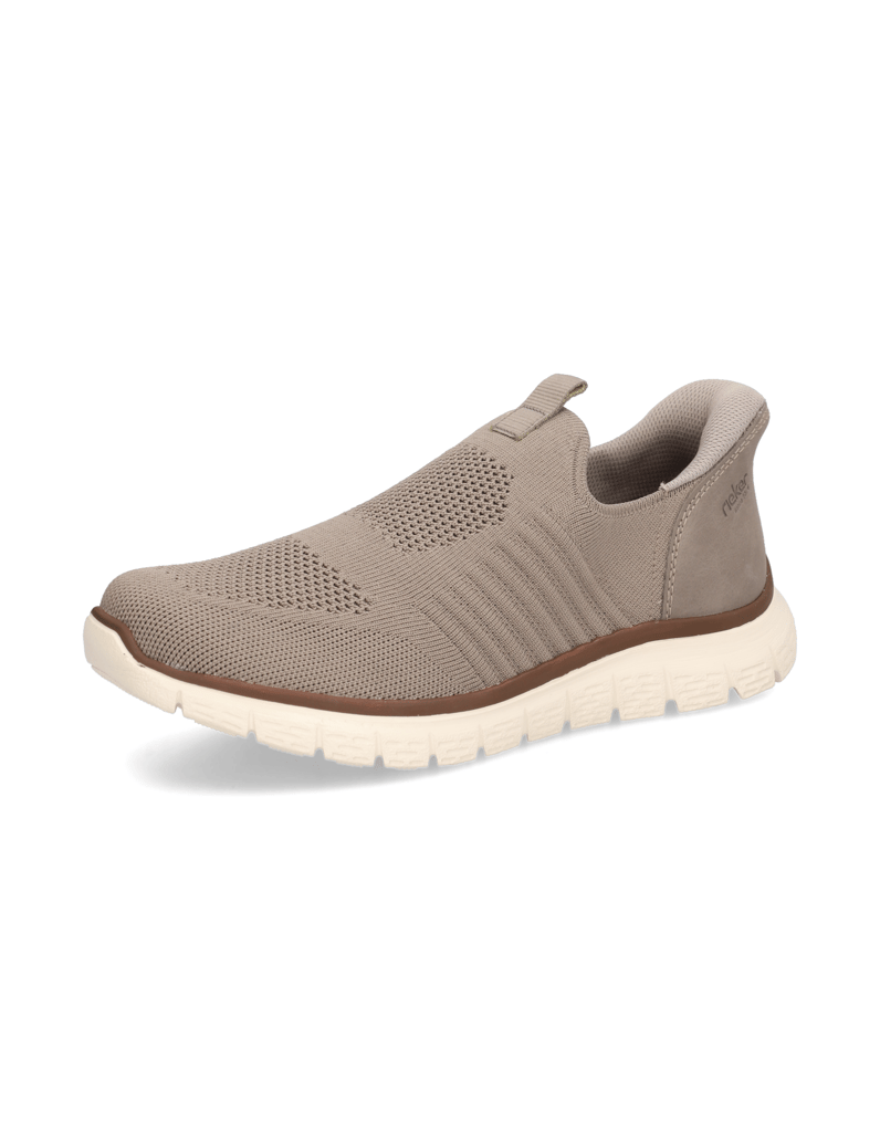 Rieker-Textil-Slipper-sportiv-beige