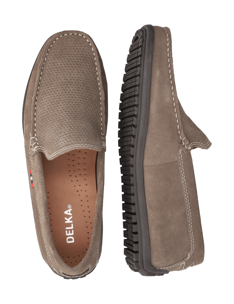 DELKA-Slipper-sportiv-schwarz