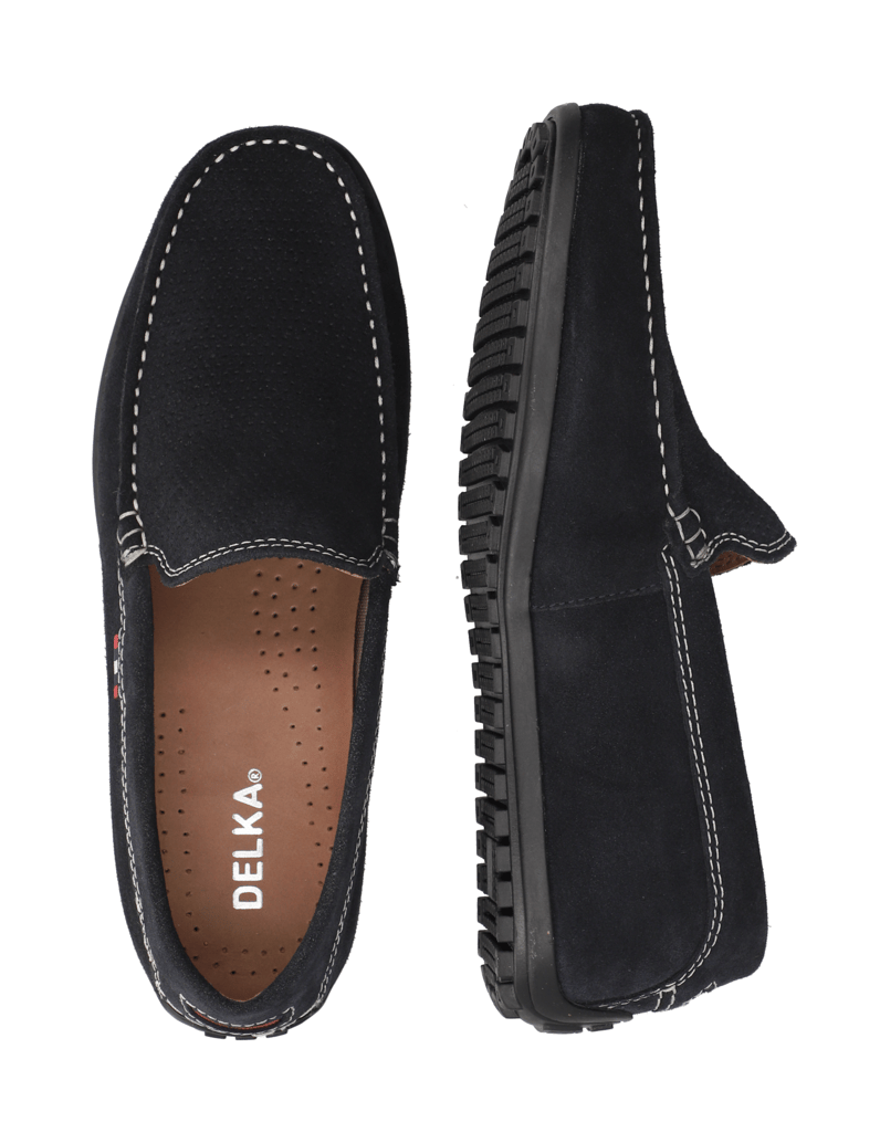 DELKA-Slipper-sportiv-schwarz