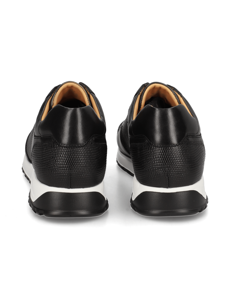 Kalman-&-Kalman-Glattleder-Sneaker-schwarz