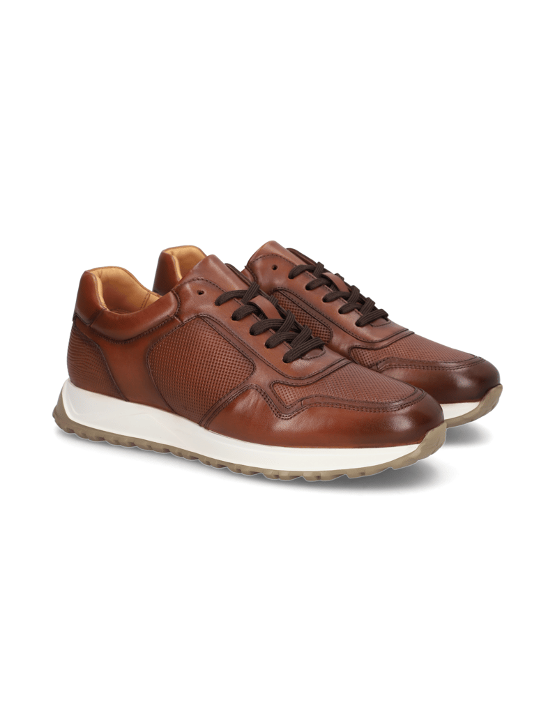 Kalman-&-Kalman-Glattleder-Sneaker-schwarz