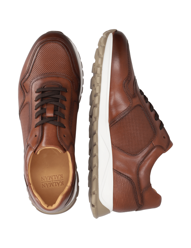 Kalman-&-Kalman-Glattleder-Sneaker-schwarz
