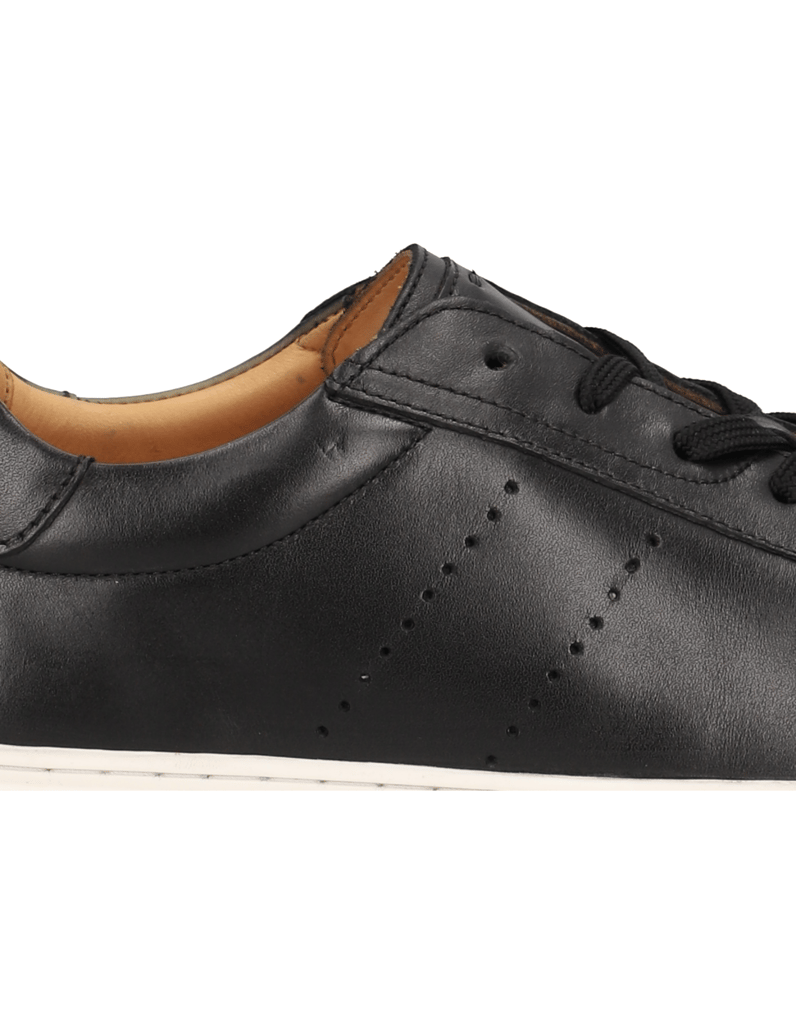 Kalman-&-Kalman-Glattleder-Sneaker-schwarz
