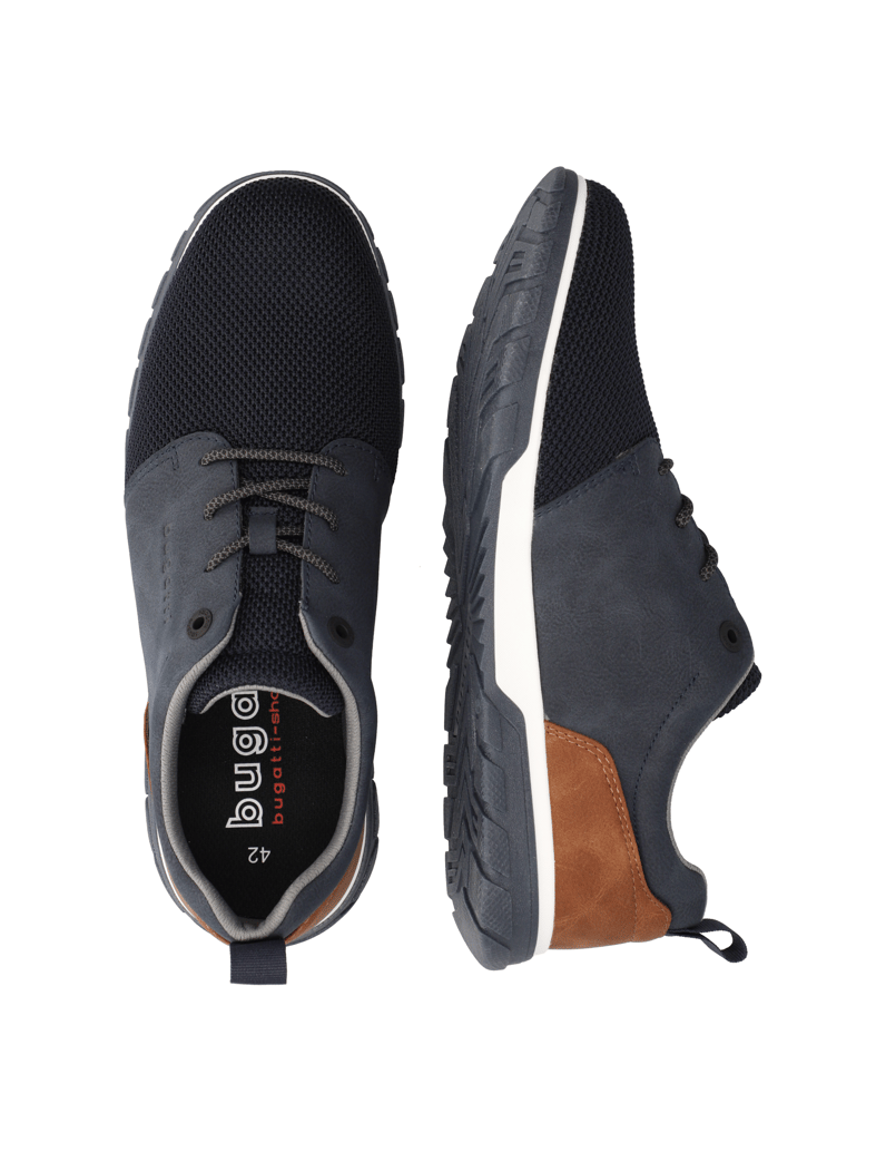 BUGATTI-DENIM-Schnürer-sportiv-schwarz