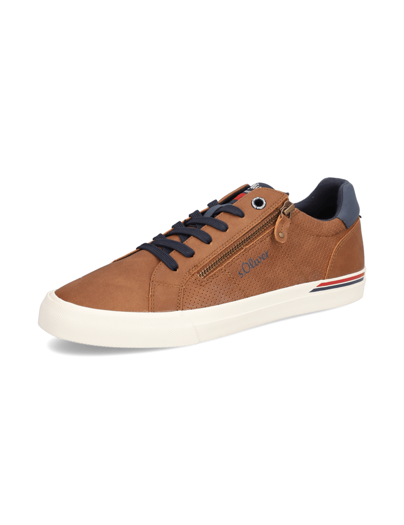 S.Oliver-Textil-Sneaker-schwarz