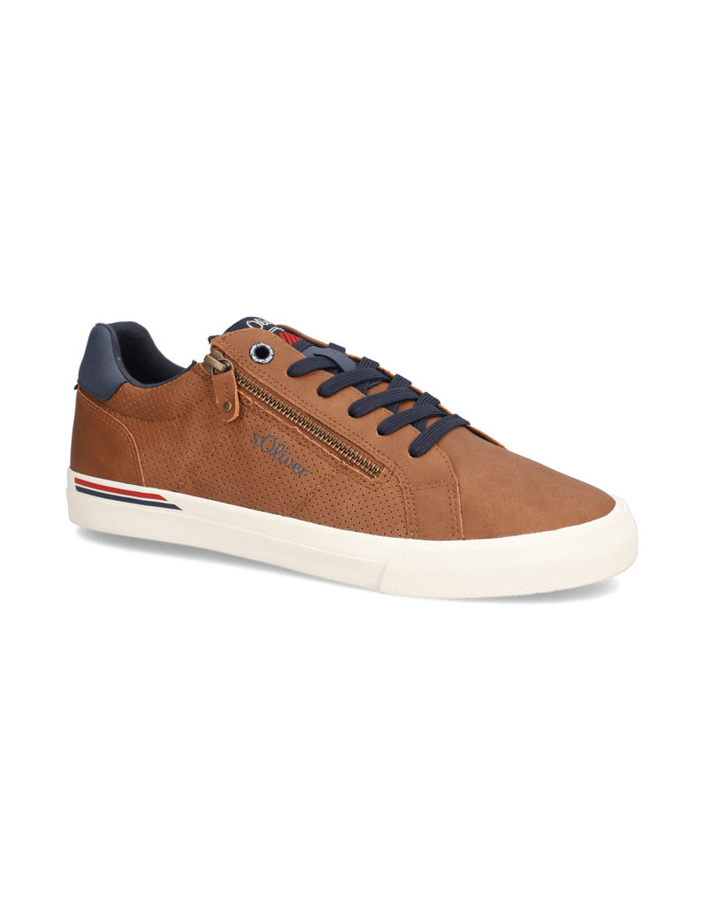 S.Oliver-Textil-Sneaker-schwarz