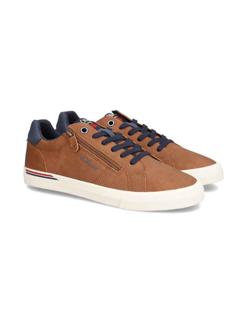 S.Oliver-Textil-Sneaker-schwarz
