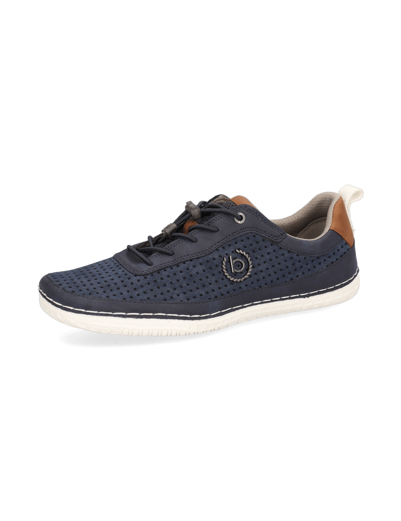 BUGATTI-DENIM-Schnürer-sportiv-blau