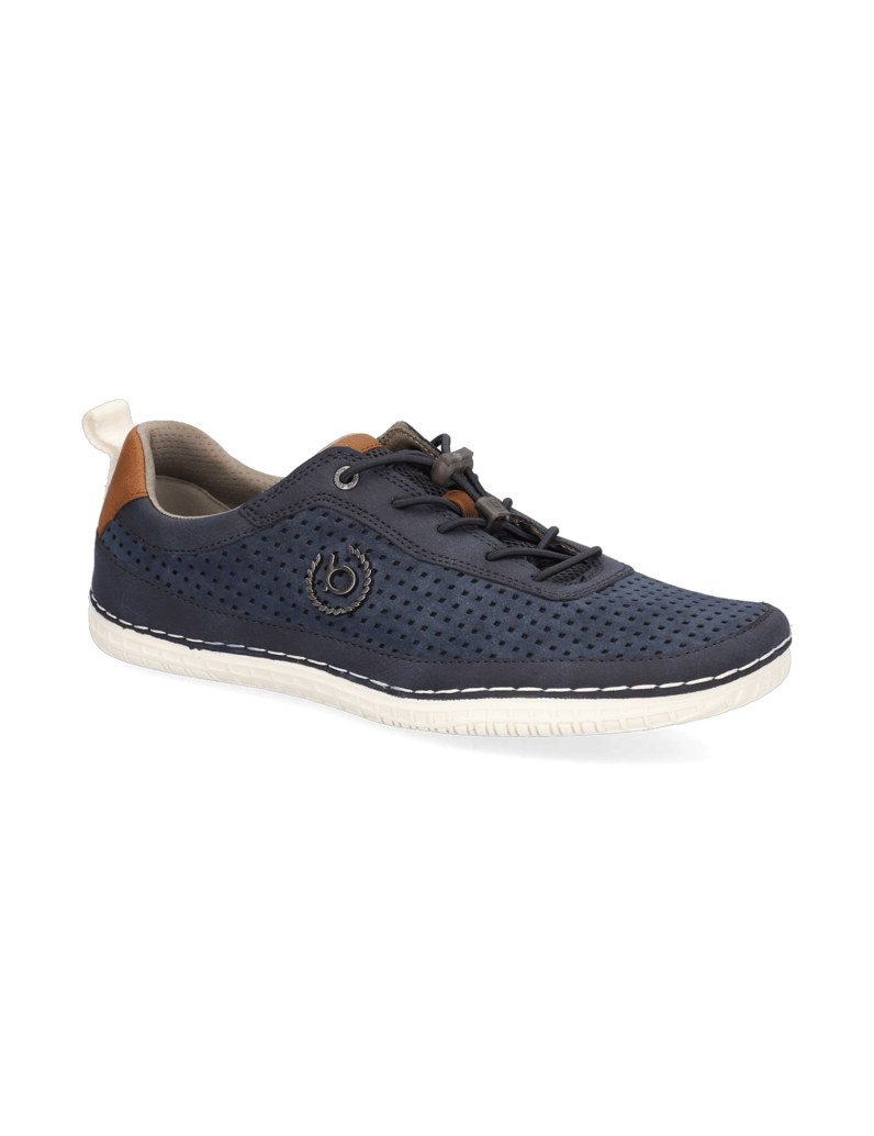 BUGATTI-DENIM-Schnürer-sportiv-blau