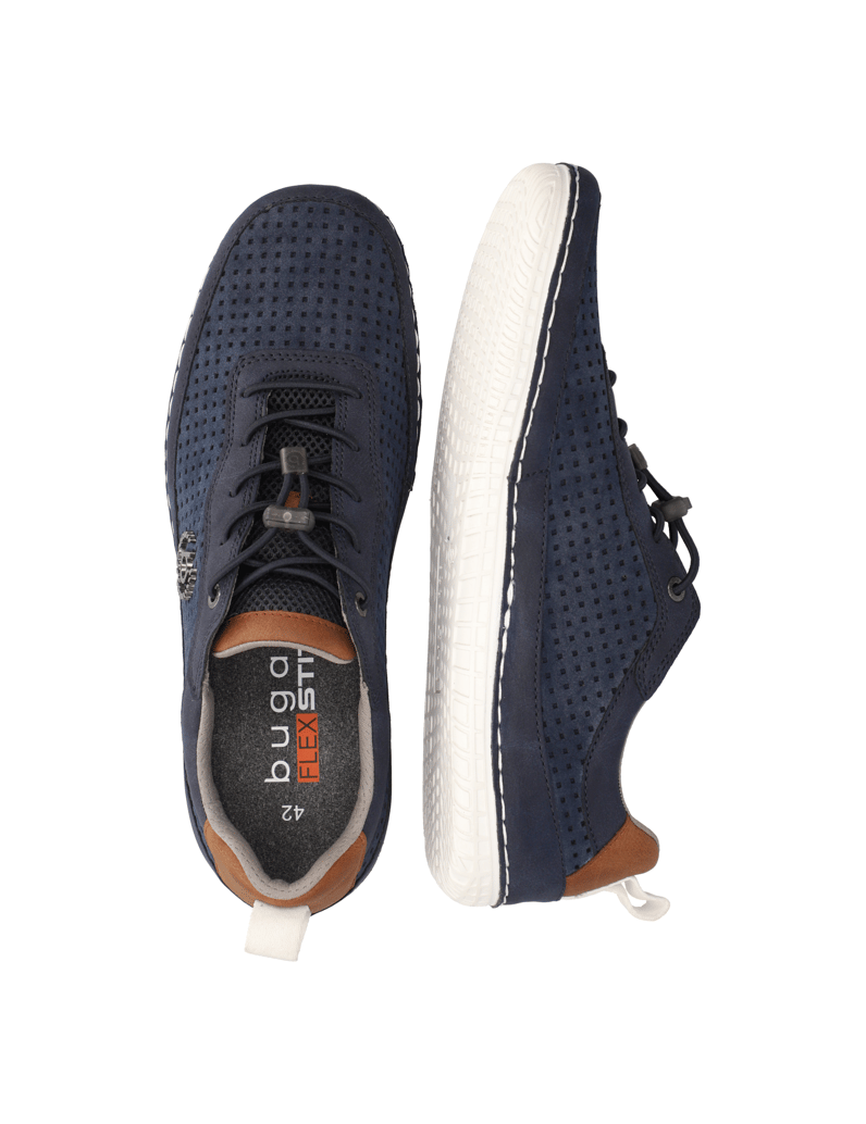 BUGATTI-DENIM-Schnürer-sportiv-blau