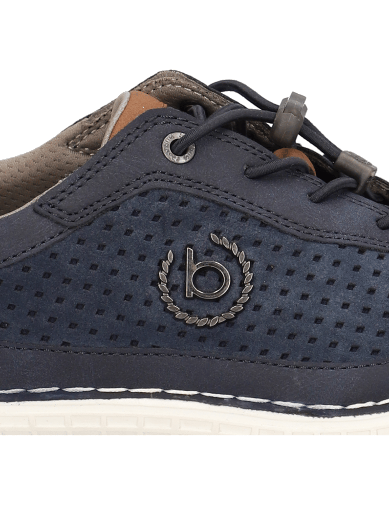 BUGATTI-DENIM-Schnürer-sportiv-blau