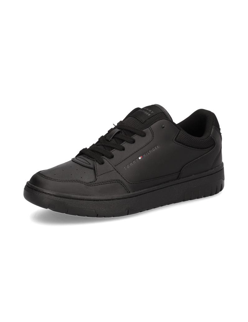 Tommy-Hilfiger-TH-BASKET-CORE-LEATHER-ESS-schwarz