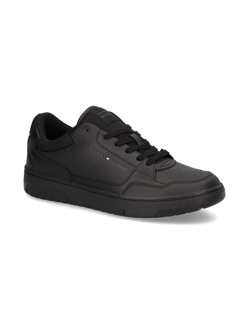Tommy-Hilfiger-TH-BASKET-CORE-LEATHER-ESS-schwarz