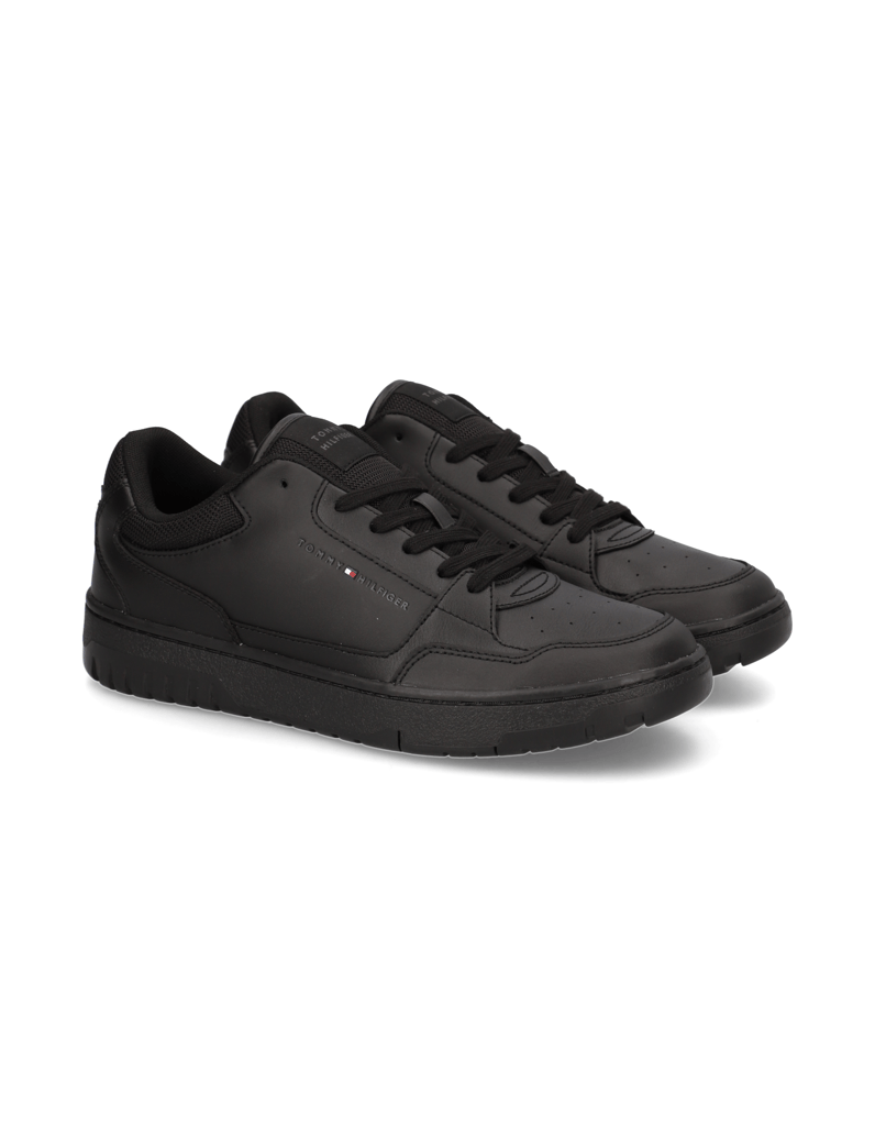Tommy-Hilfiger-TH-BASKET-CORE-LEATHER-ESS-schwarz