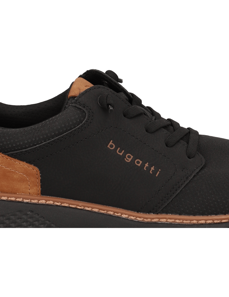 BUGATTI-DENIM-Schnürer-schwarz