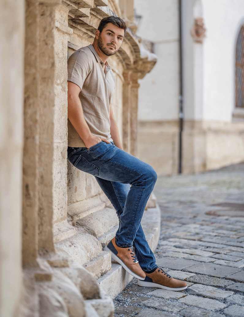 BUGATTI-DENIM-Schnürer-sportiv-schwarz