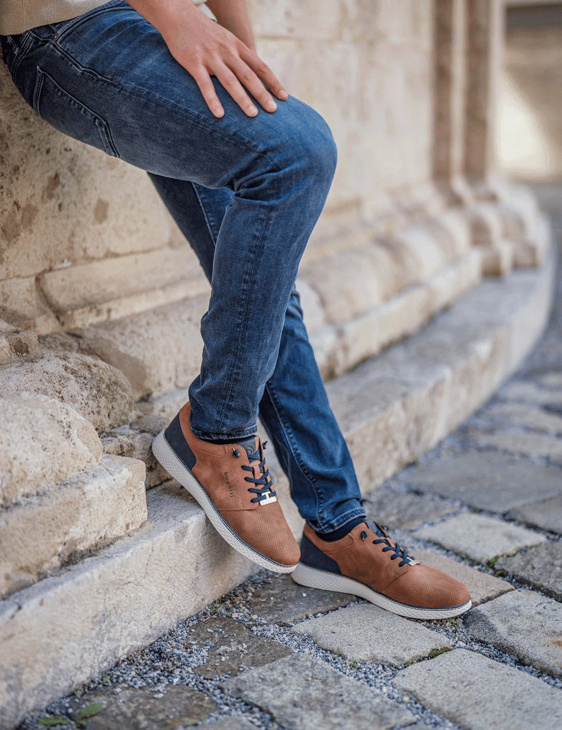 BUGATTI-DENIM-Schnürer-sportiv-schwarz