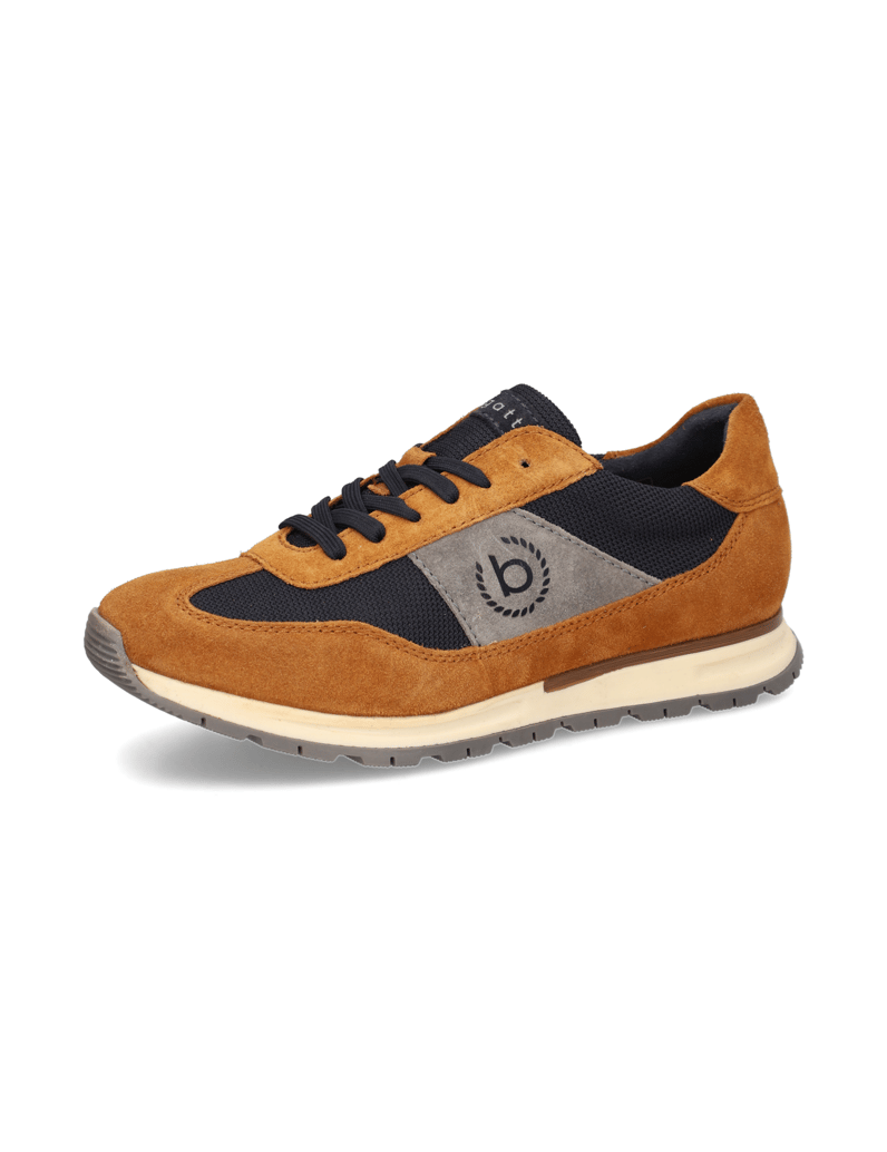 BUGATTI-DENIM-Sneaker-cognac
