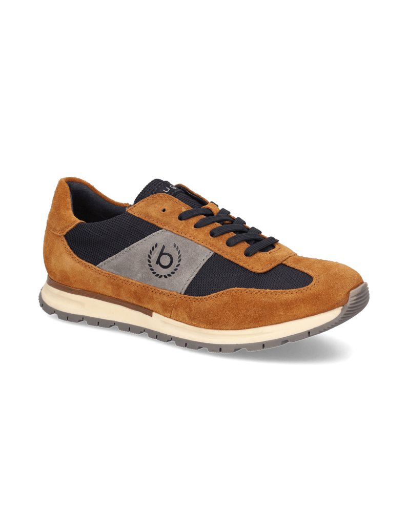 BUGATTI-DENIM-Sneaker-cognac