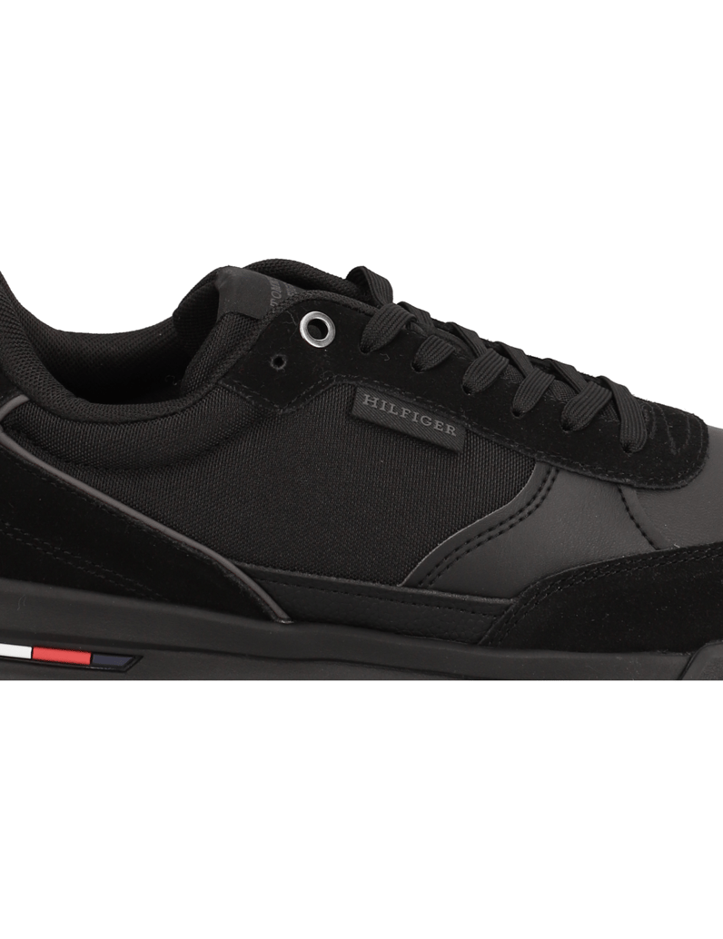 Tommy-Hilfiger-RETRO-RUNNER-MIX-RWB-schwarz