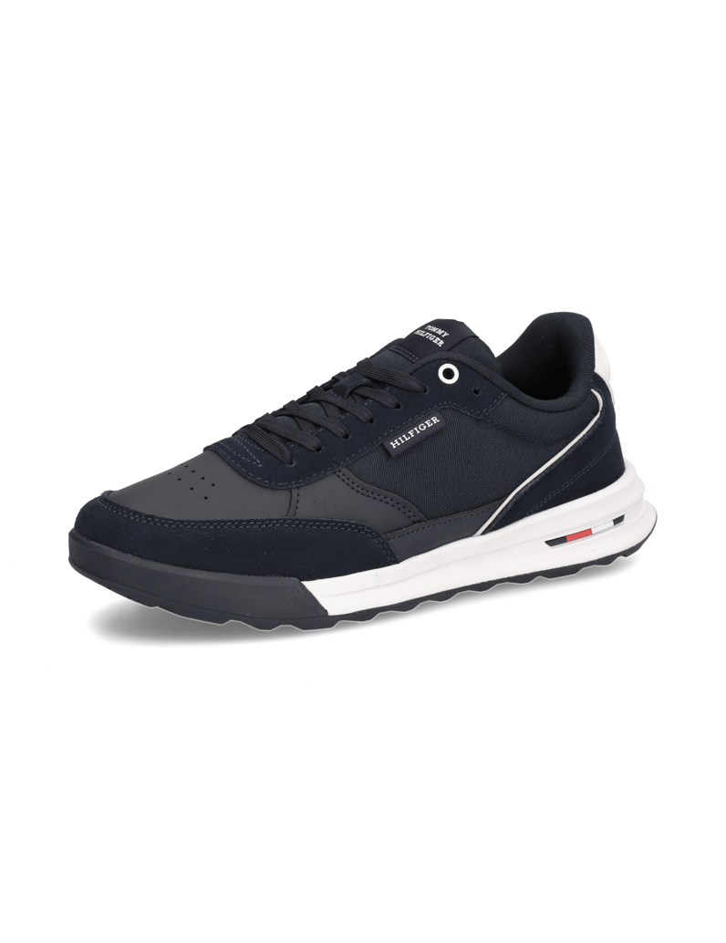 Tommy-Hilfiger-RETRO-RUNNER-MIX-RWB-schwarz