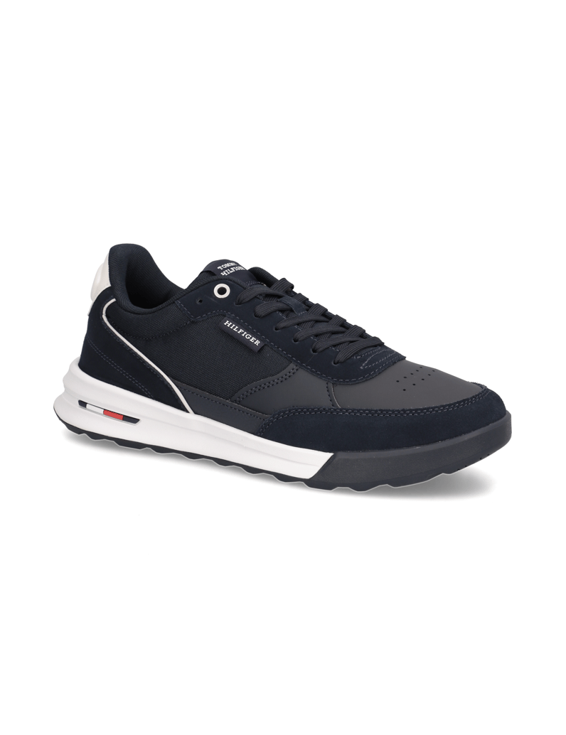 Tommy-Hilfiger-RETRO-RUNNER-MIX-RWB-schwarz