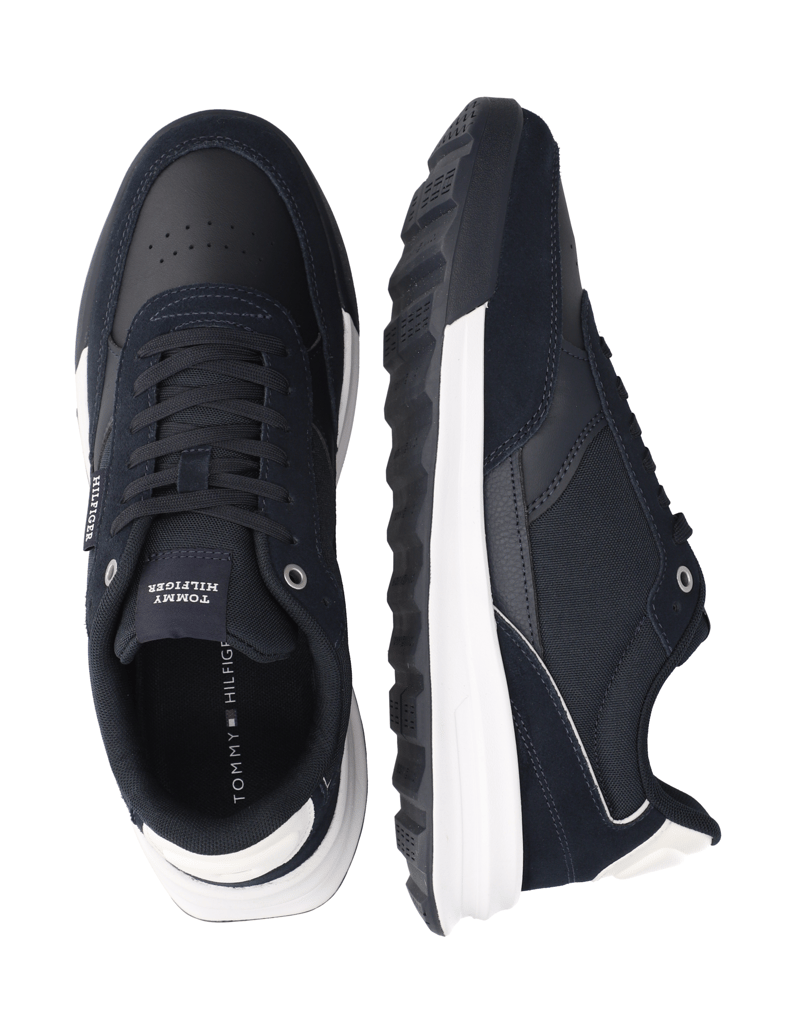 Tommy-Hilfiger-RETRO-RUNNER-MIX-RWB-schwarz