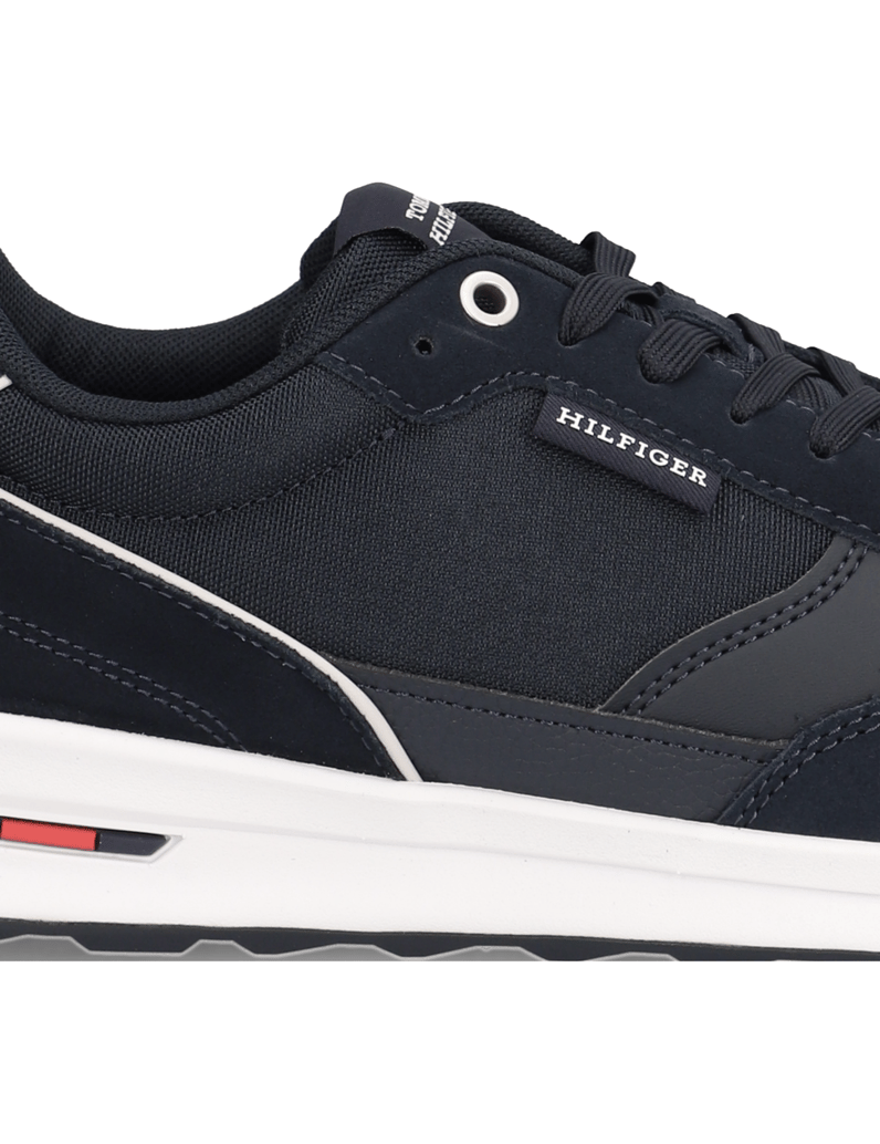 Tommy-Hilfiger-RETRO-RUNNER-MIX-RWB-schwarz