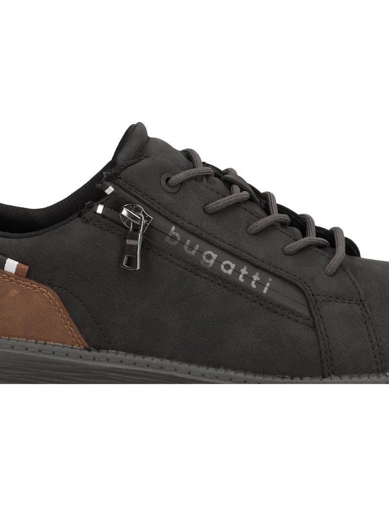 BUGATTI-DENIM-Schnürer-sportiv-schwarz