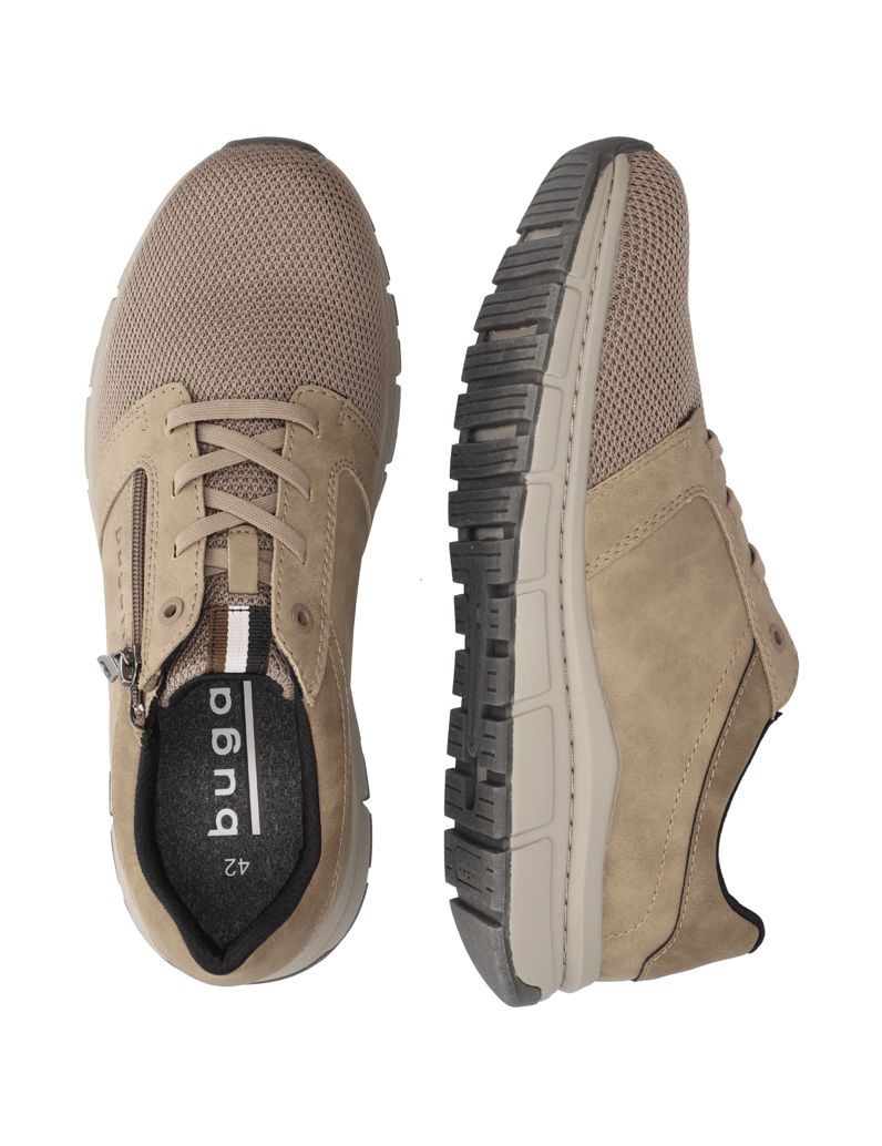 BUGATTI-DENIM-Schnürer-sportiv-beige