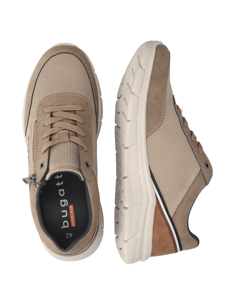 BUGATTI-DENIM-Schnürer-sportiv-beige