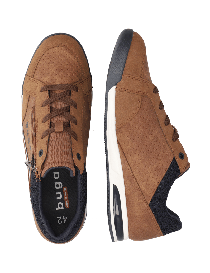 BUGATTI-DENIM-Sneaker-braun