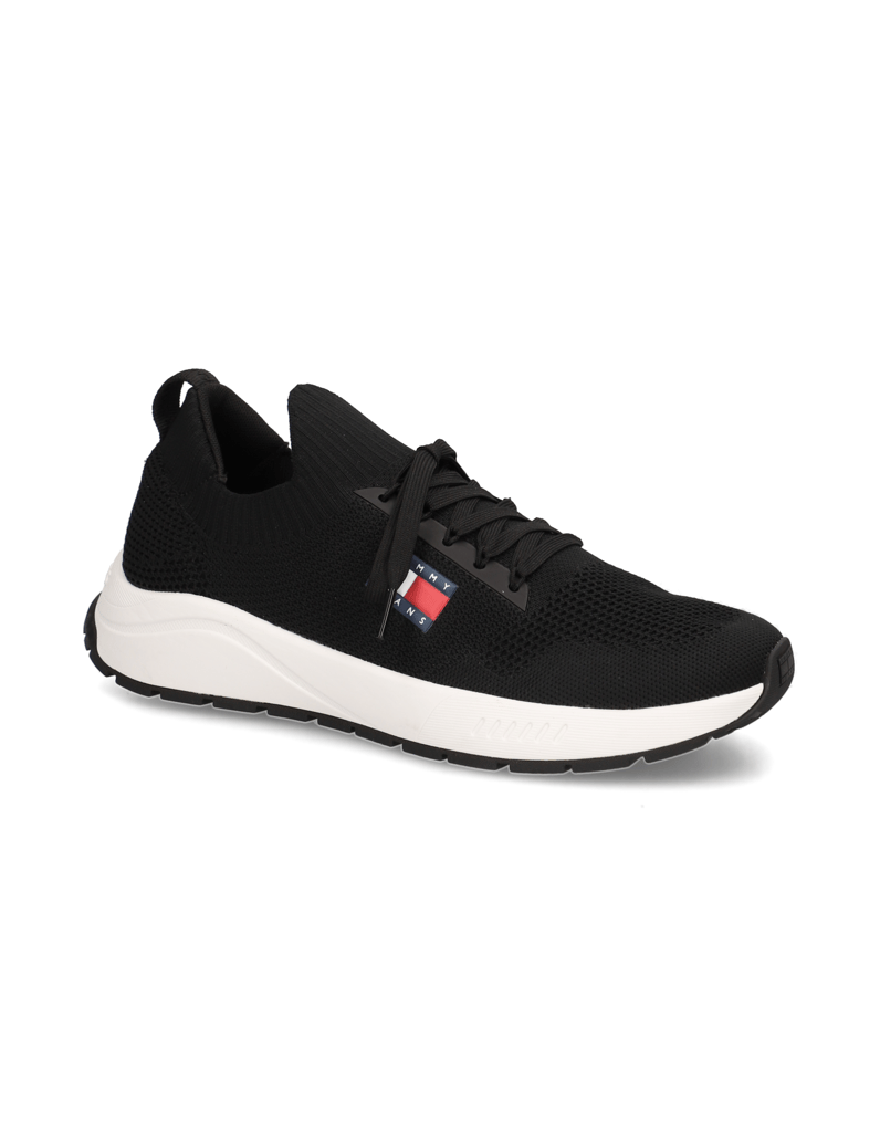 Tommy-Hilfiger-TJM-RUNNER-KNTITTED-schwarz