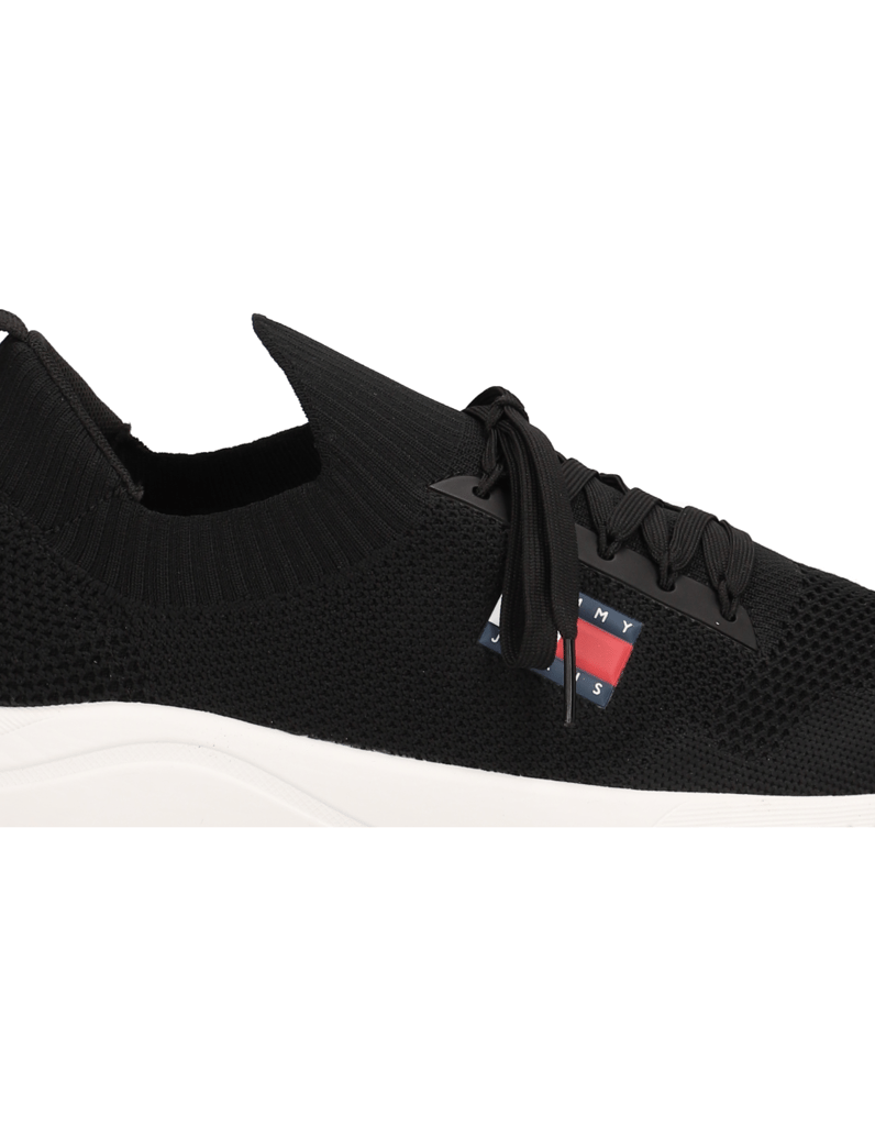 Tommy-Hilfiger-TJM-RUNNER-KNTITTED-schwarz