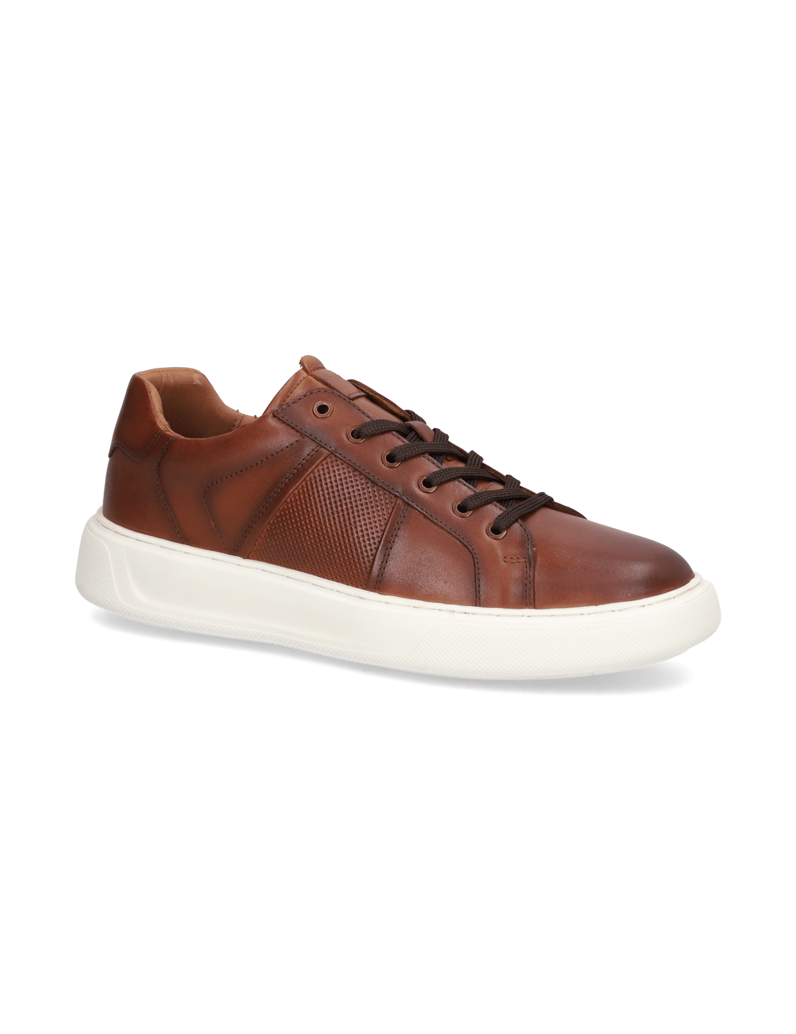 Pat-Calvin-Glattleder-Sneaker-schwarz