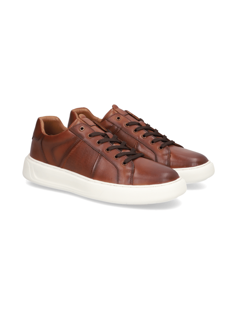 Pat-Calvin-Glattleder-Sneaker-schwarz