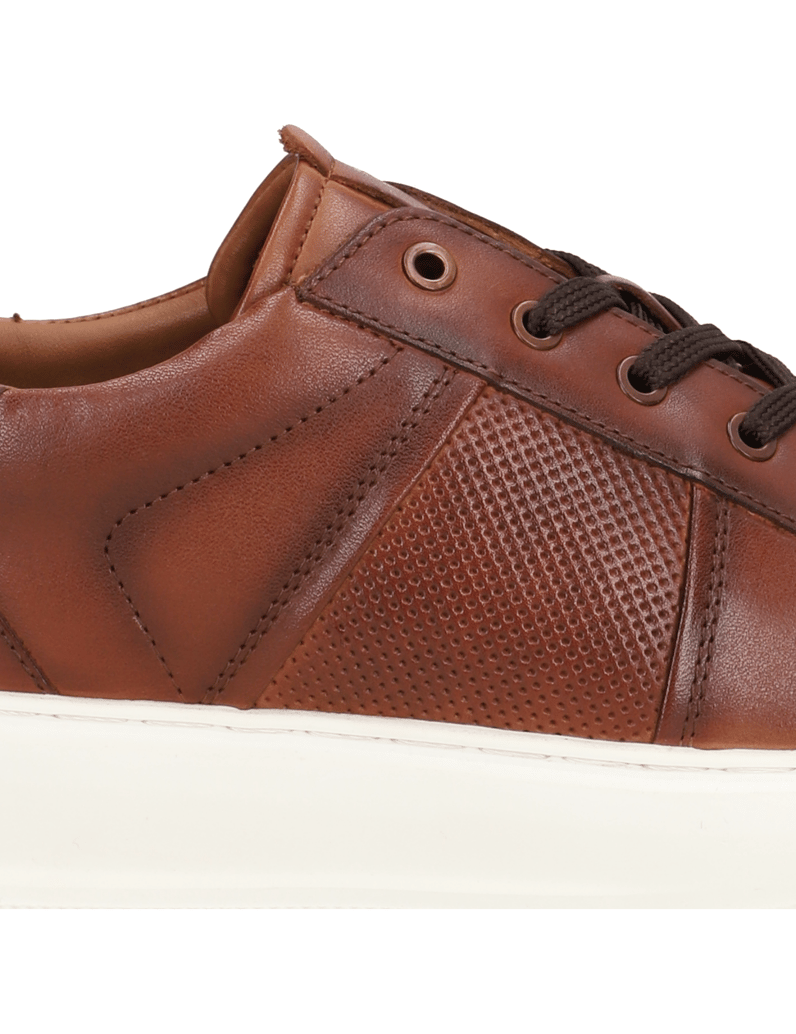 Pat-Calvin-Glattleder-Sneaker-schwarz