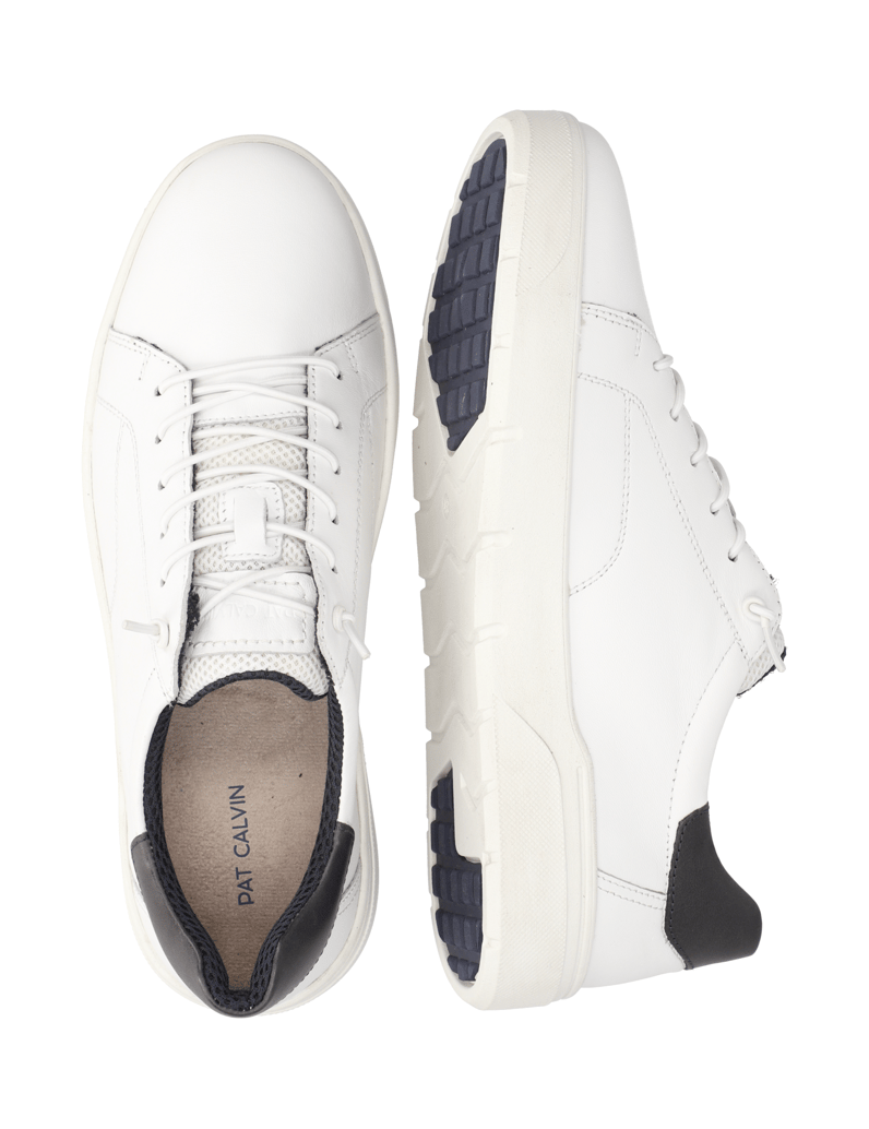 Pat-Calvin-Glattleder-Sneaker-braun