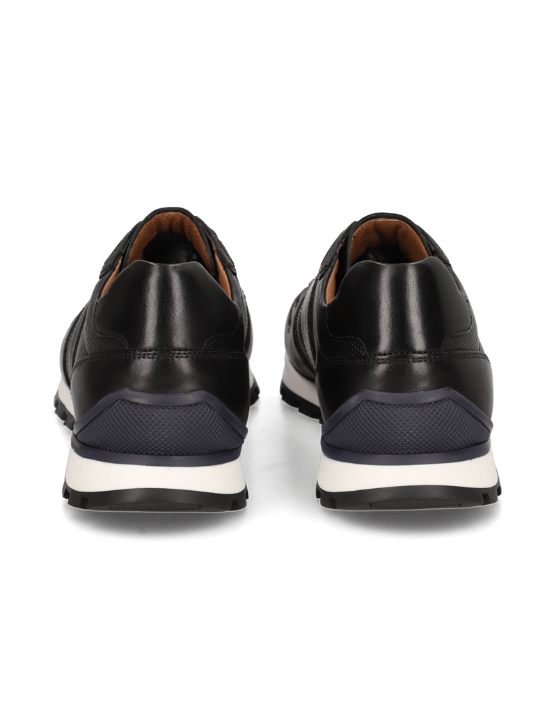 Pat-Calvin-Glattleder-Sneaker-schwarz