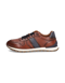 Pat Calvin Glattleder Sneaker cognac