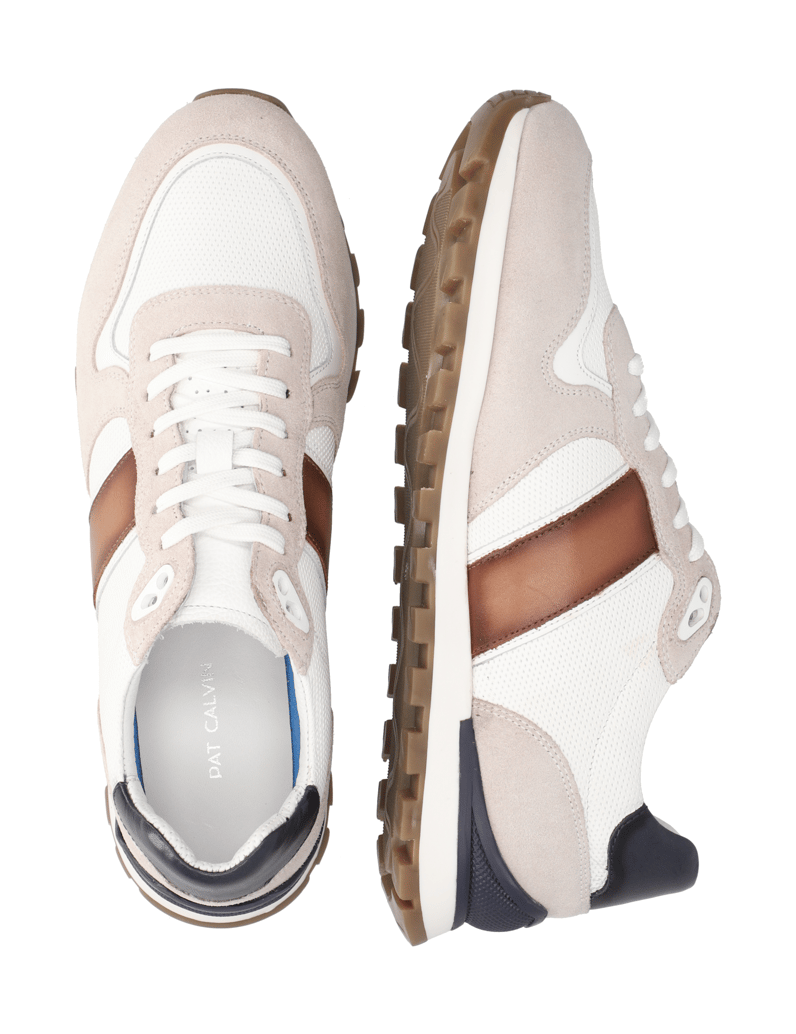 Pat-Calvin-Lederkombination-Sneaker-schwarz