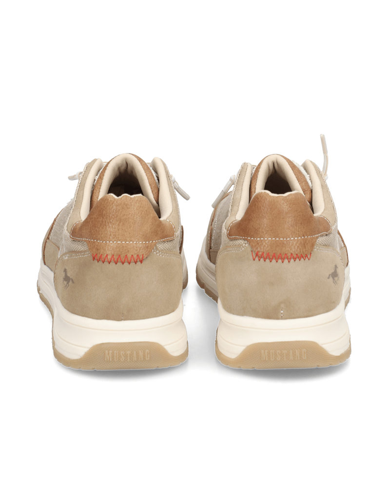 Mustang-Textil-Sneaker-beige