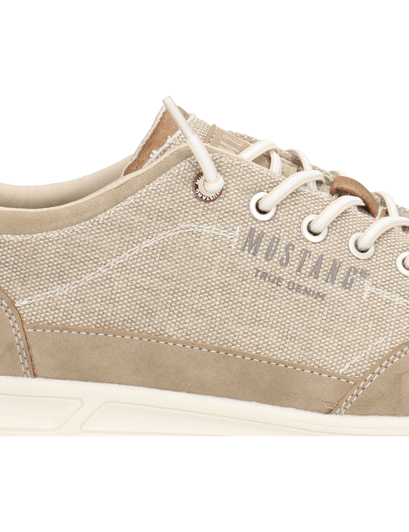 Mustang-Textil-Sneaker-beige