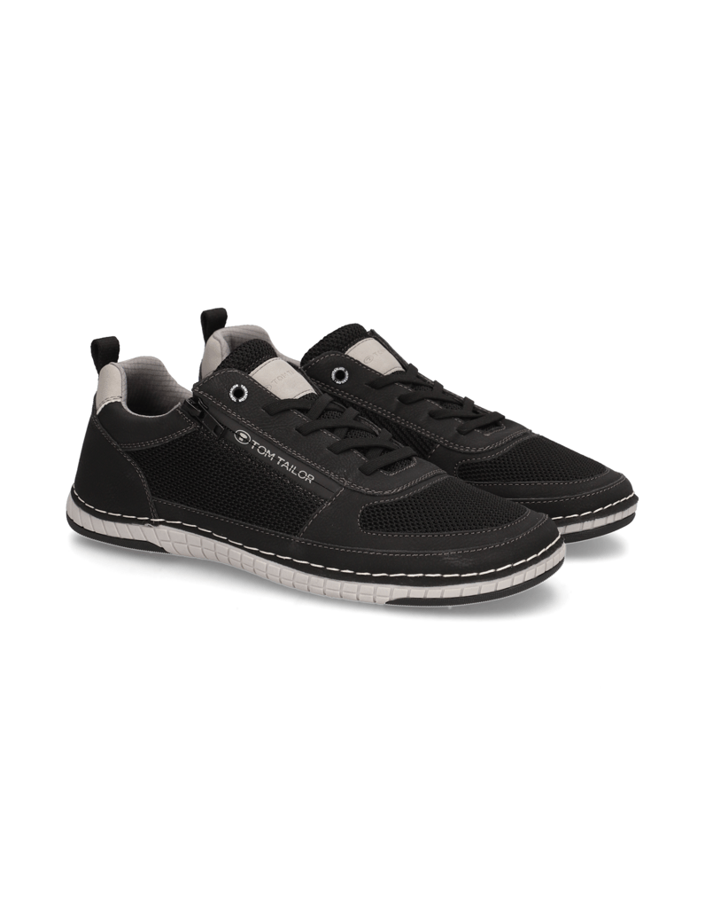 Tom-Tailor-Textil-Sneaker-schwarz