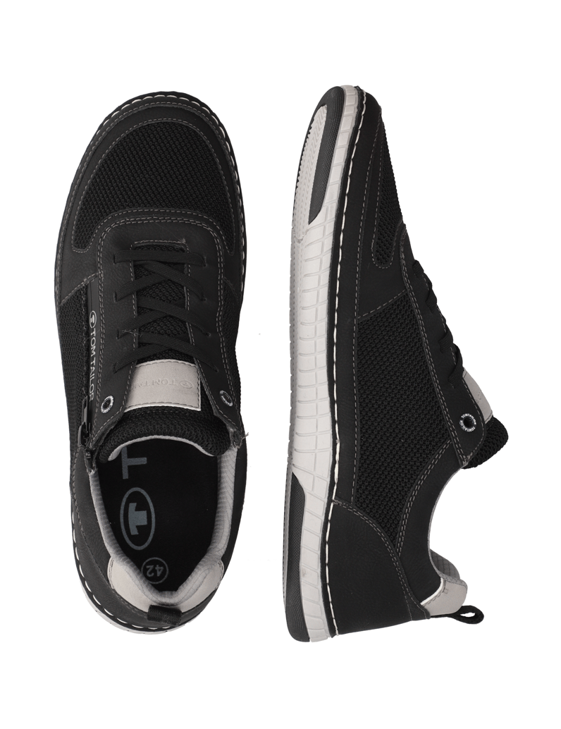 Tom-Tailor-Textil-Sneaker-schwarz