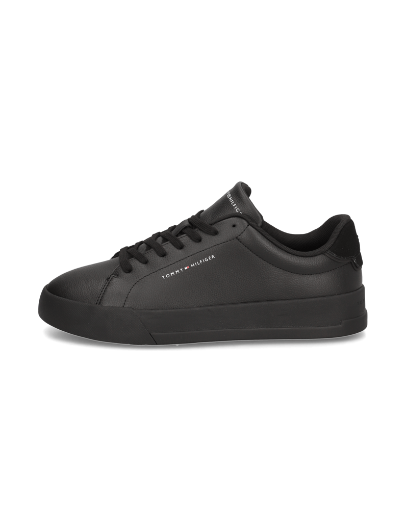 Tommy-Hilfiger-TH-COURT-LTH-DETAIL-ESS-schwarz