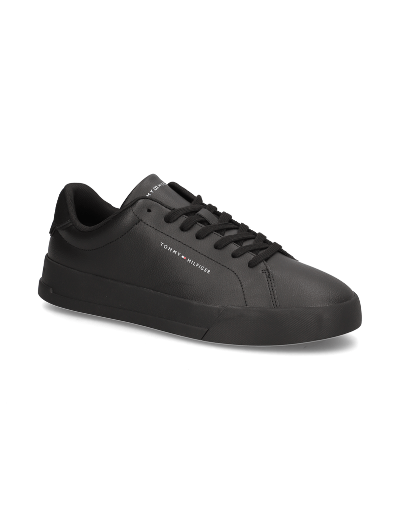 Tommy-Hilfiger-TH-COURT-LTH-DETAIL-ESS-schwarz