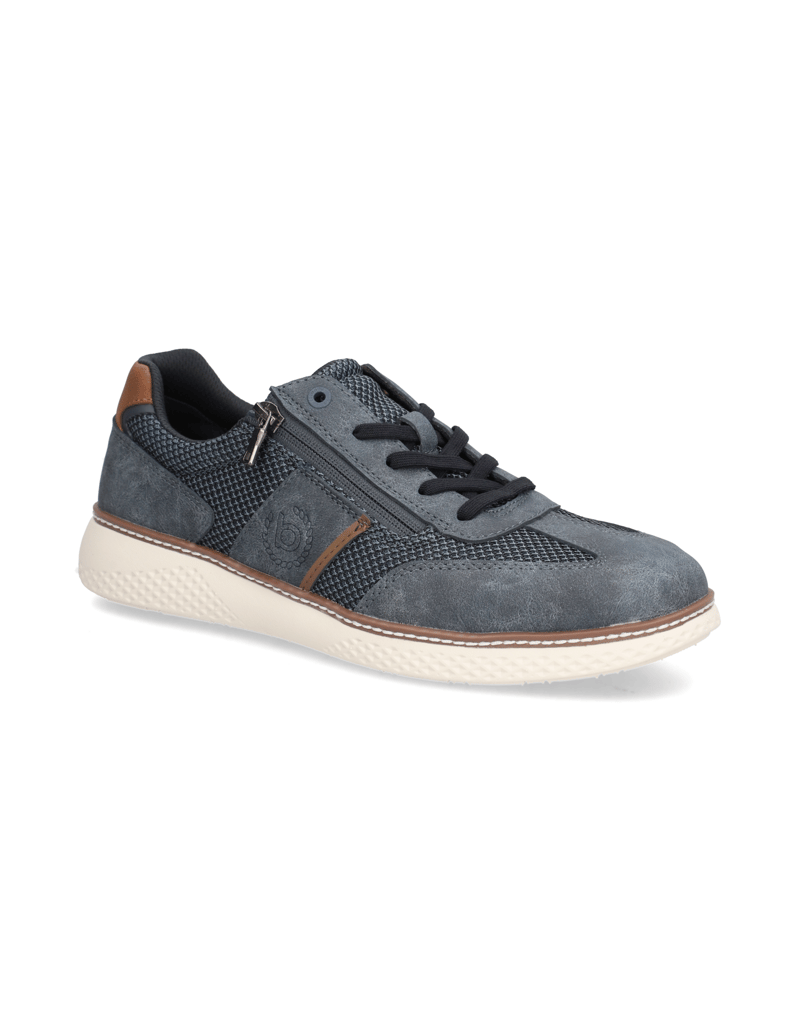 BUGATTI-DENIM-Schnürer-sportiv-grau